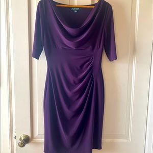 Ralph Lauren Purple Dress size 10